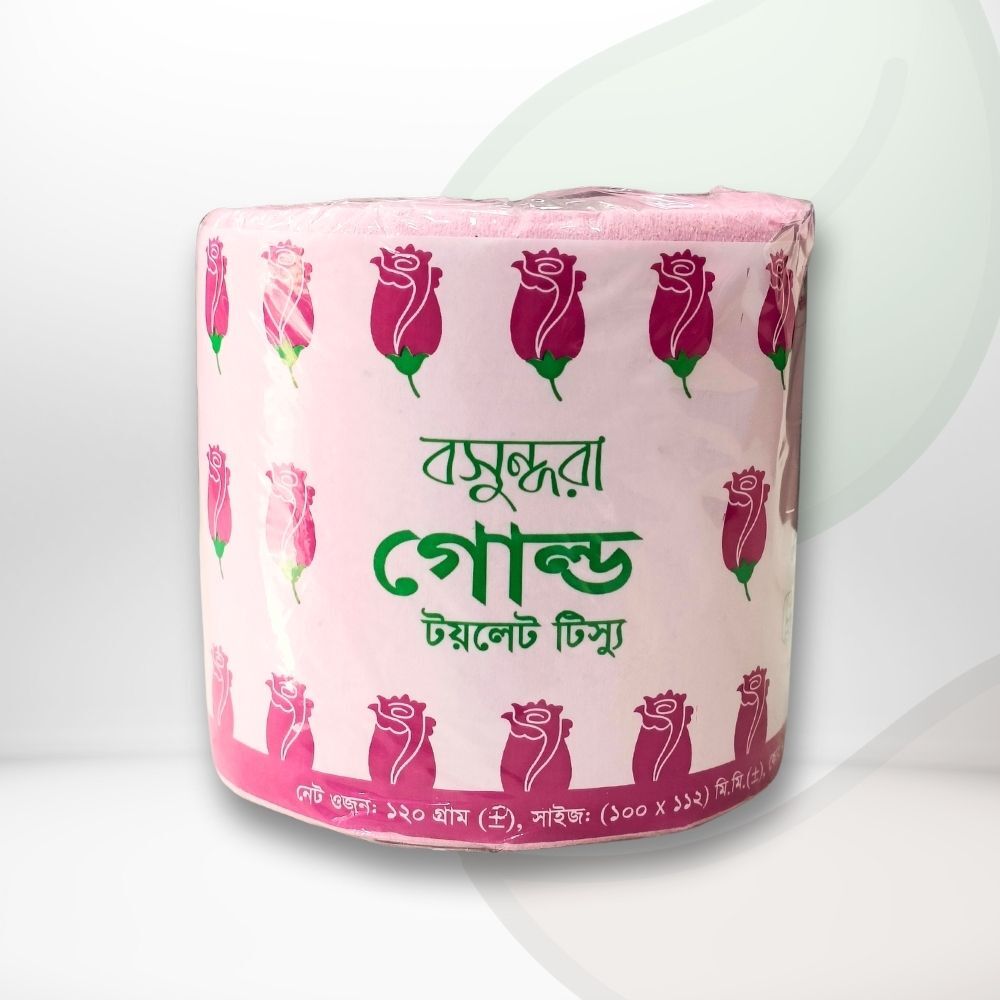 বসুন্ধরা টয়লেট পেপার (গোলাপী)