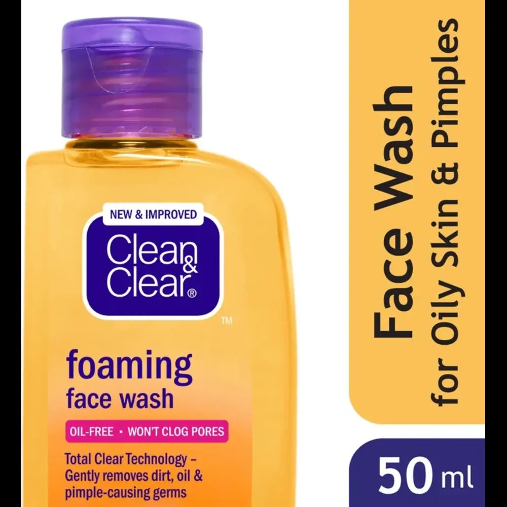 Clean & Clear Foaming Face Wash-50 ml